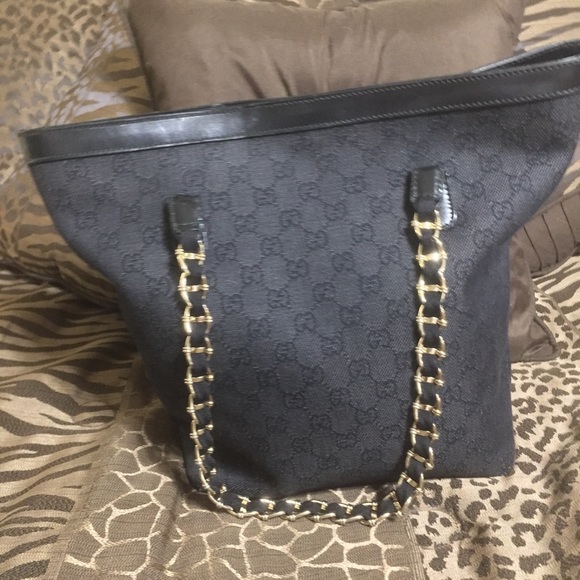 HP Gucci Black GG Monogram Canvas - Picture 2 of 8